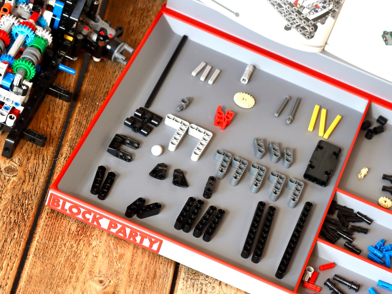 The BLOCK PARTY Building Tray - by BRICK BUDDY®